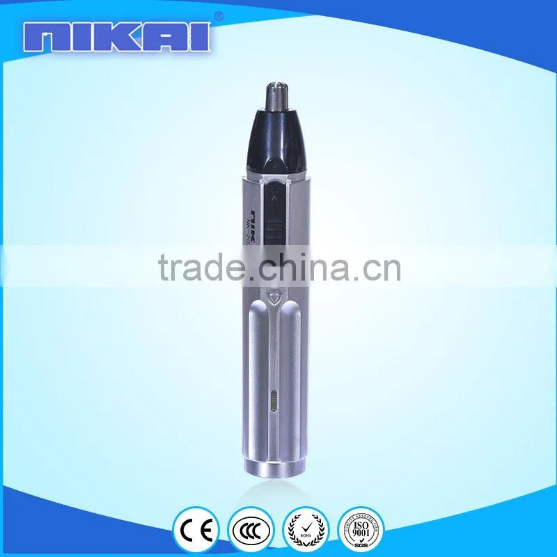 2 in 1 rechargeable manual electric nose hair trimmer corded