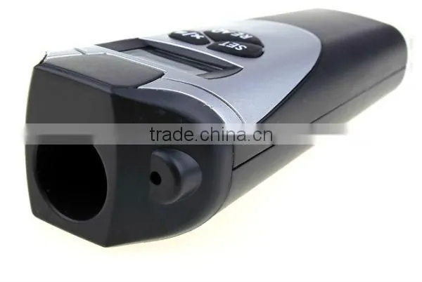 Water Resistant Digital Ultrasonic Distance Meter with Laser Pointer for Measuring Distance