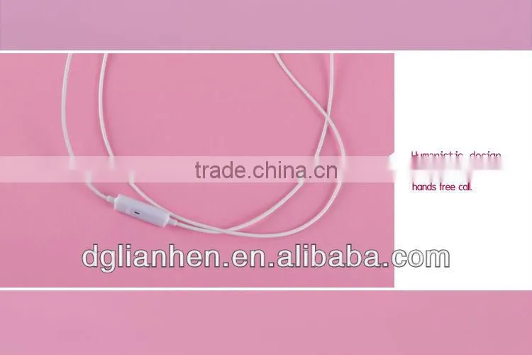 ULDUM two way radio earbud with mic smile in-ear earphone
