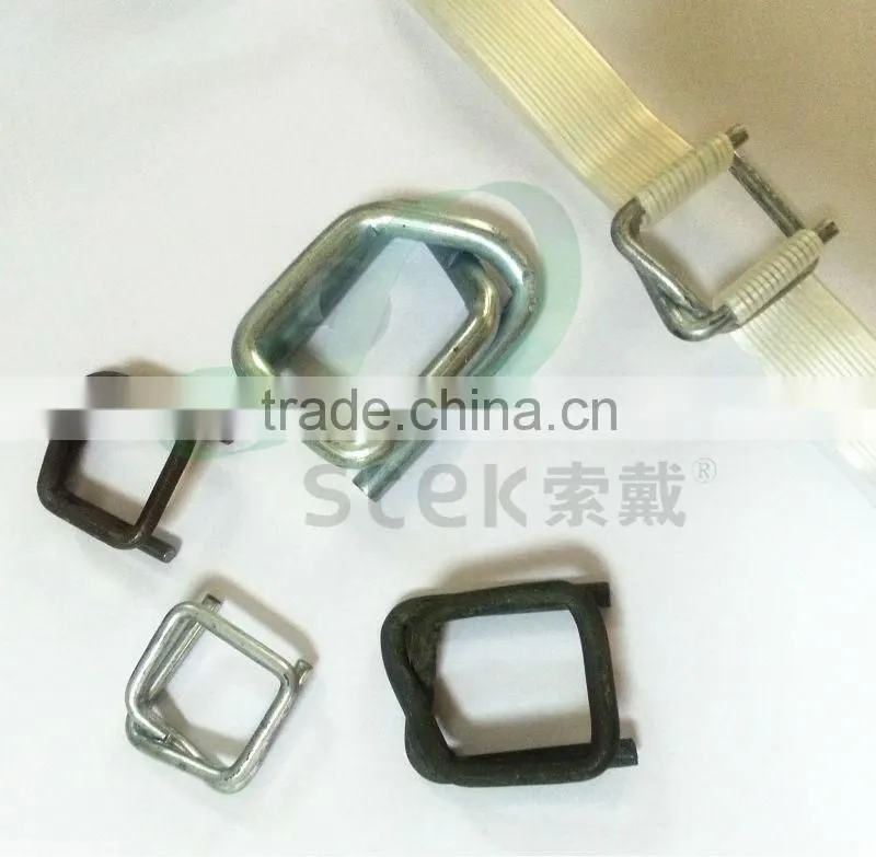 Metal Buckles wire for plastic strapping, belts,wire clips