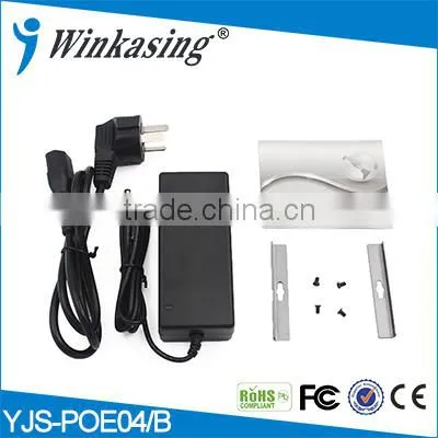 China supply 60W 4 poe 5 port switch for ip camera