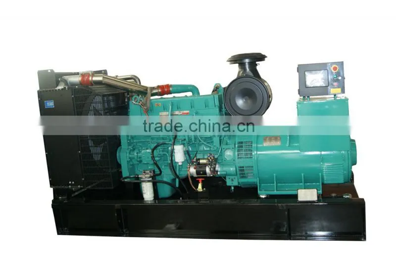 200KW open type diesel generator set powered by Cummins