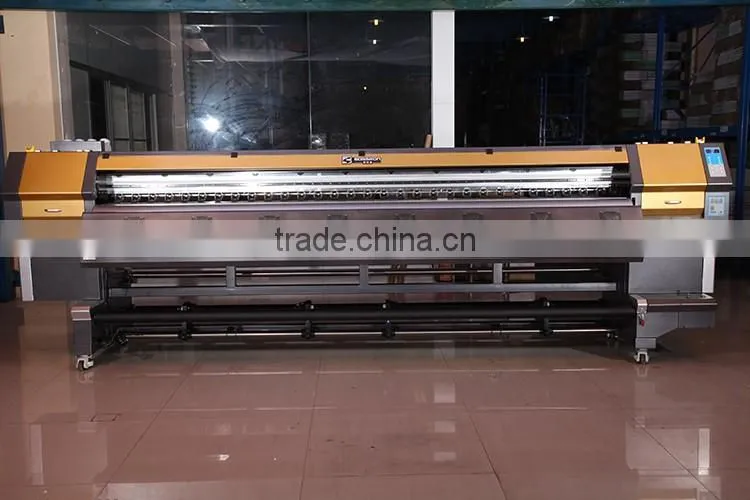 Guangzhou Outdoor Print Machine 3.2m Digital Eco Slvent Printer