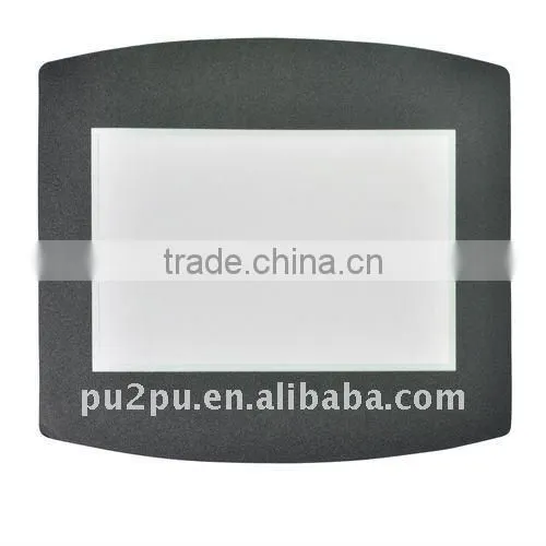 Promotional rubber pvc photo frame mouse pad with full color printing