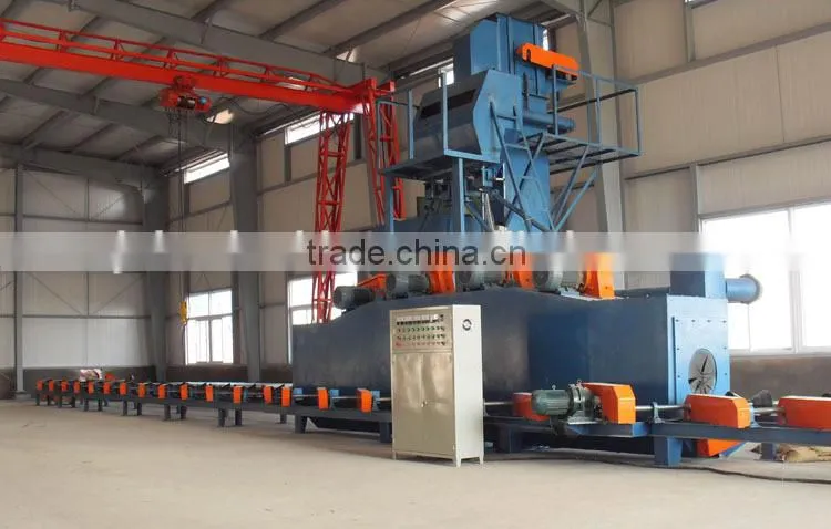 steel plate shot blasting machine/steel shot blasting machine/ shot blasting machine