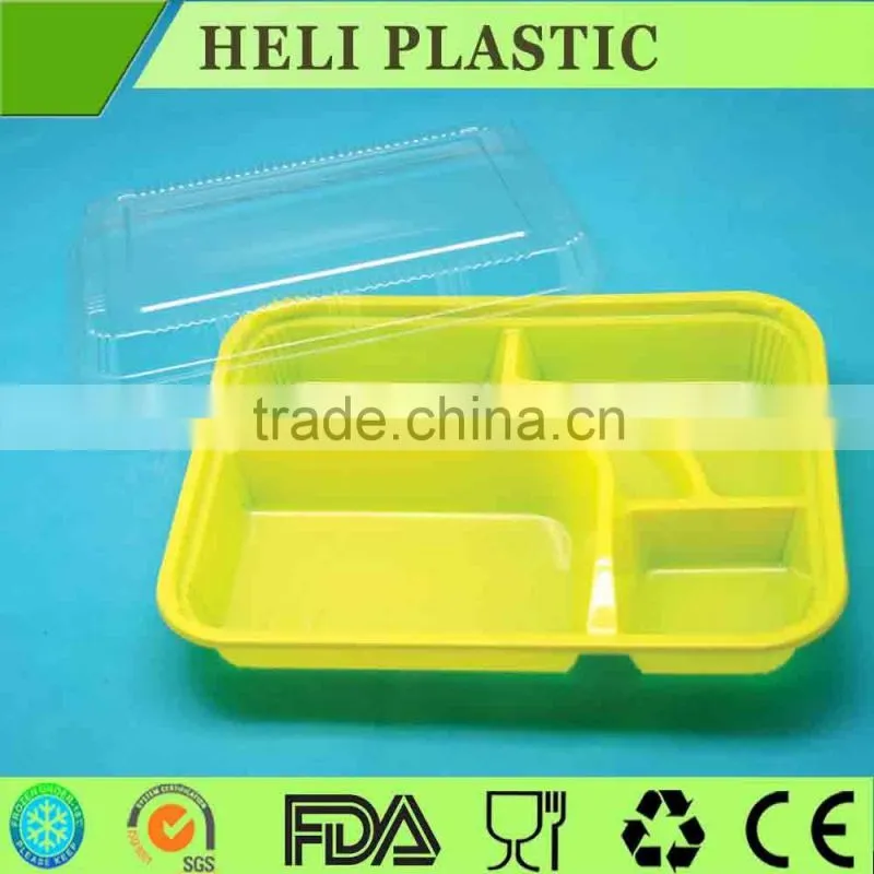 Take away food container disposable plastic food container