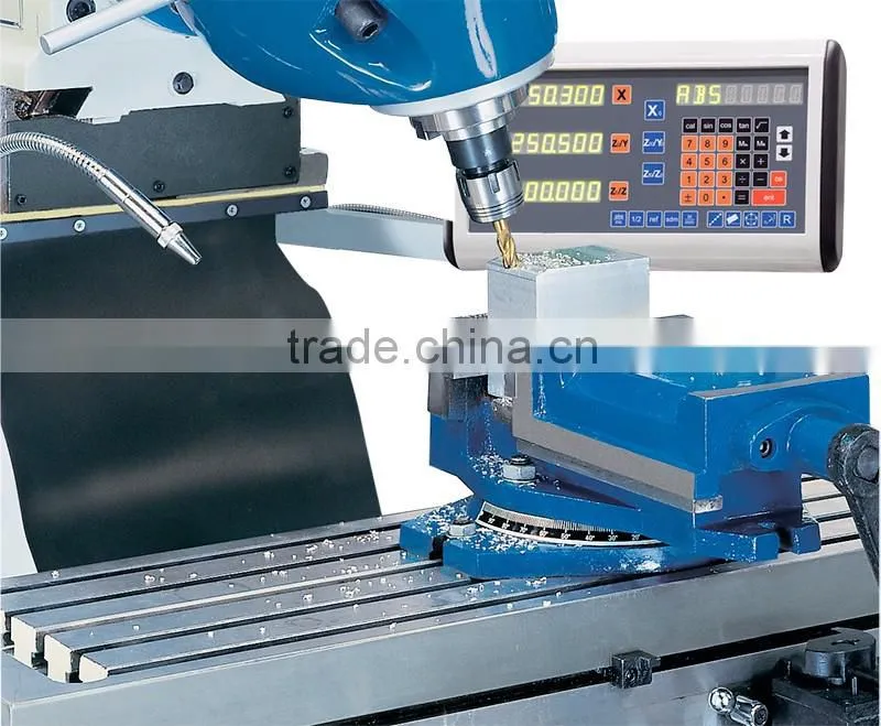 Universal Milling Machine UWF 1.1 Solid design, rigid construction for vertical and horizontal machining