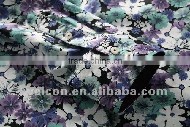 Italian style long sleeve latest brand design slim fit floral pattern casual fancy fashion 100% cotton printing men satin shirt