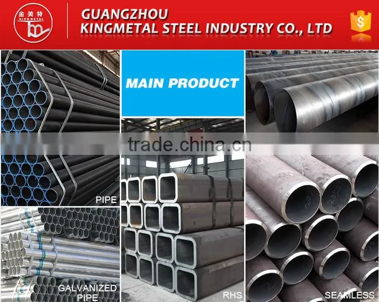 ASTM A 53 1/2" sch 5s low press liquid ERW carbon steel pipe