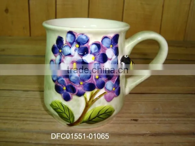 Ceramic porcelain hand paint mug