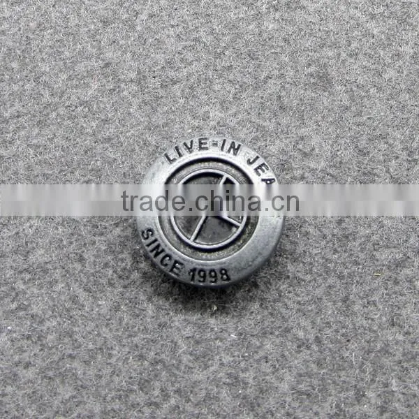 Engraving Buttons For Garment