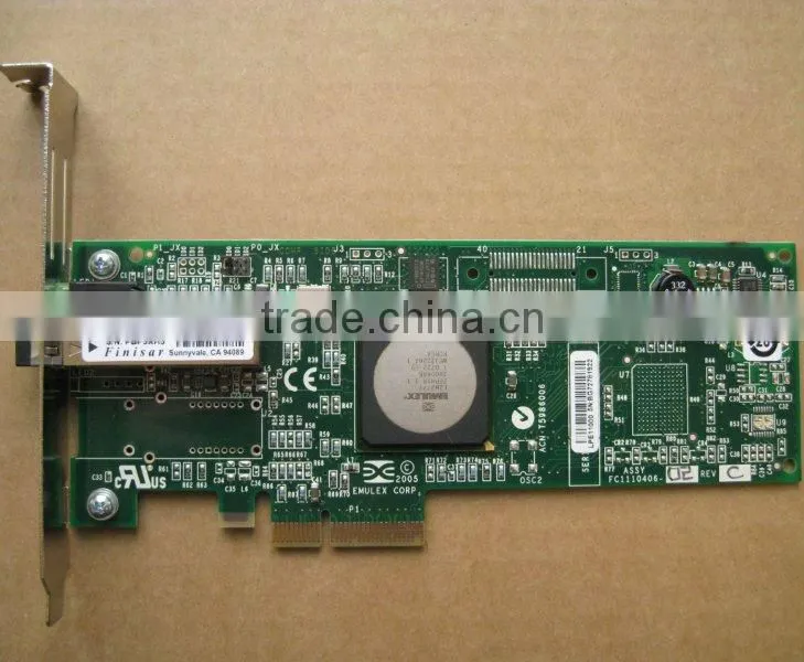 Emulex LightPulse 4Gb Singl-Port Fiber Channel PCIe Host Bus Adapter LPe11000