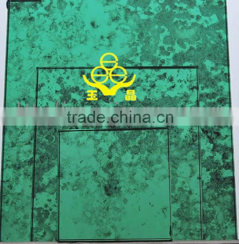 5MM Green Antique Mirror