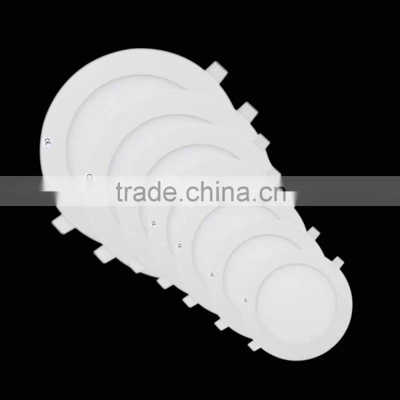 2016 factory price TUV led lamp round led panel light 6w led panel