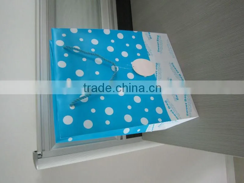 printing foldable shopping bag rope gift bag