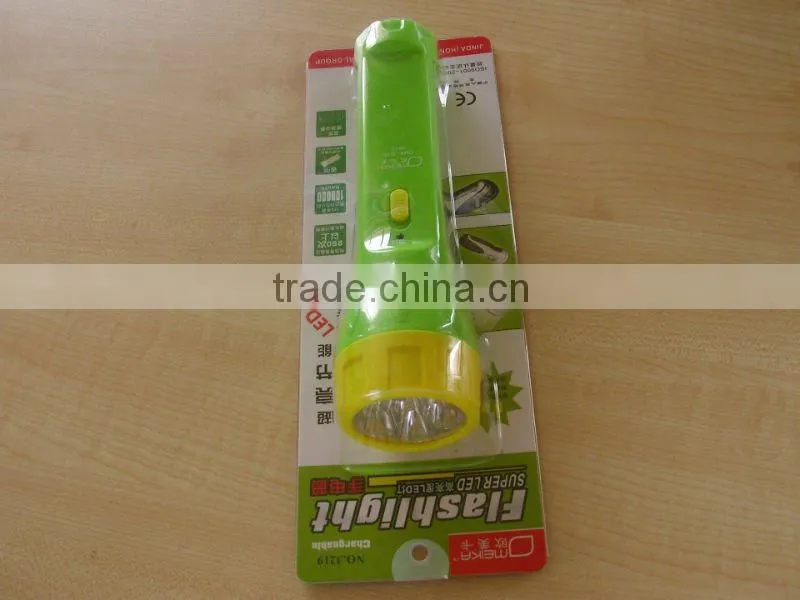 3219 hot sales LED rechargeable flashlight