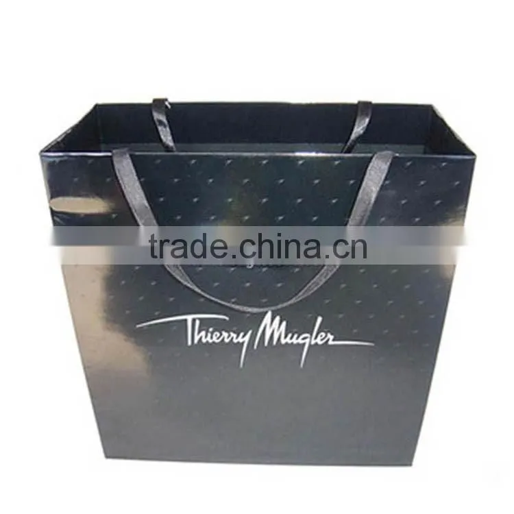 Foldable shopping bag paper carrier bag