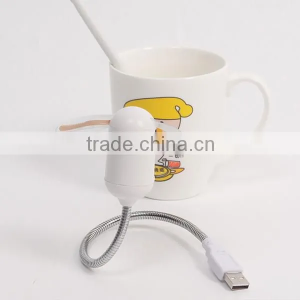 Novelty usb programmable led message fan