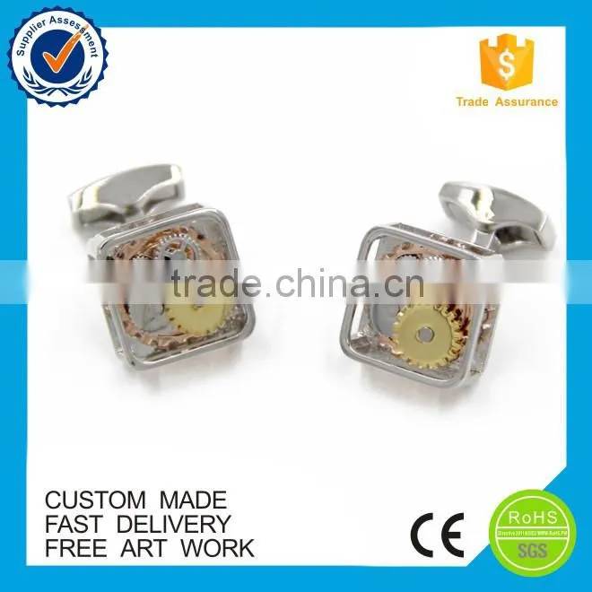 Custom Functional Mechanical Cufflinks