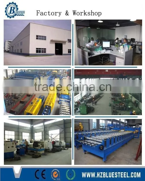 High Speed With CE Standard Metal Roof Ridge Rolling Machine, Step Ridge Cap Roll Forming Machine