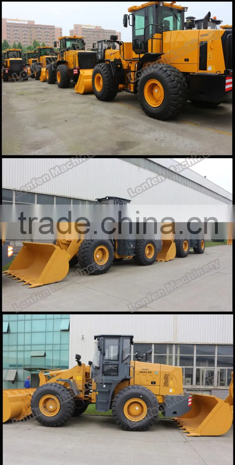 LG862 china Lonking china wheel loader with high quality Lonking machinery