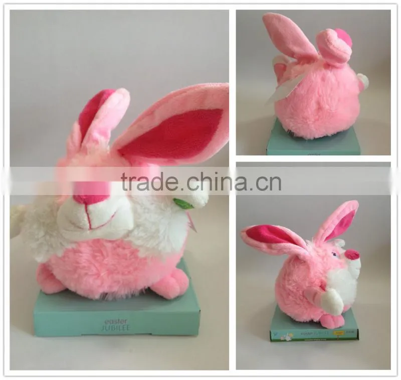Easter Bunny Animated Spinning Plush Toys