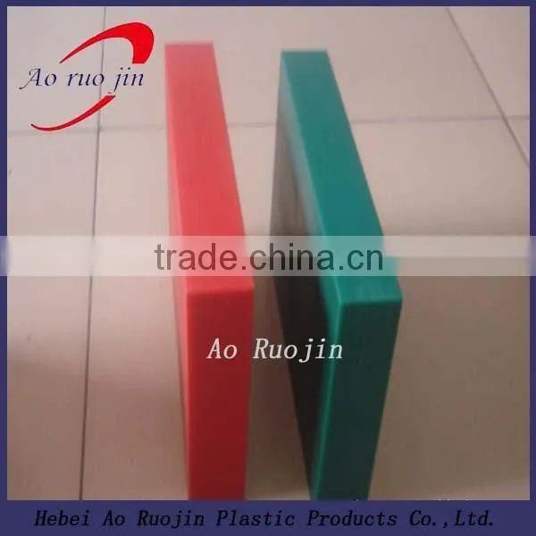 High quality 10mm PE heat resistant plastic sheet