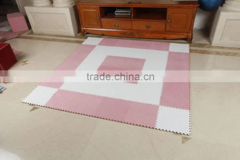 EVA polyester surface household foam mat