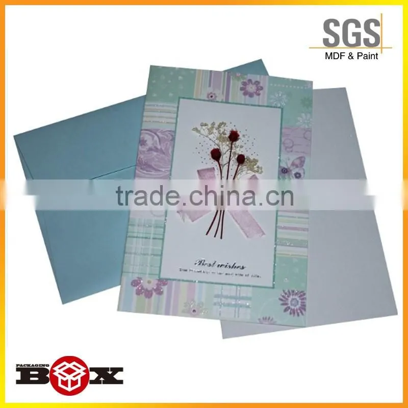 Paper cut greeting card