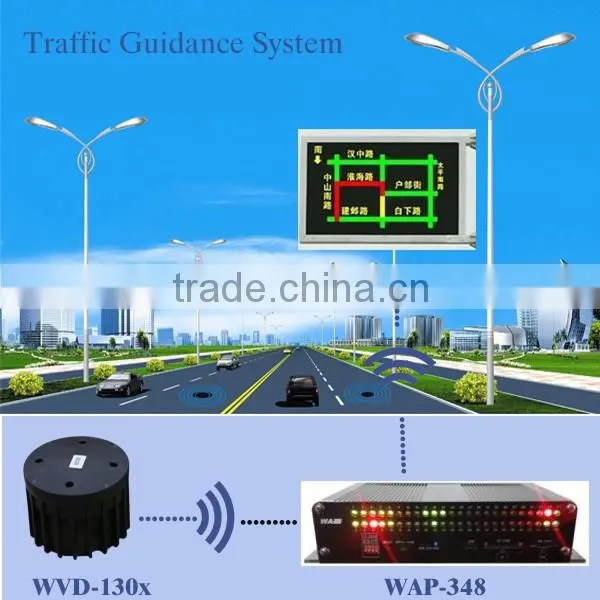 Geomagnetic Wireless Car Counter for Traffic Detection System