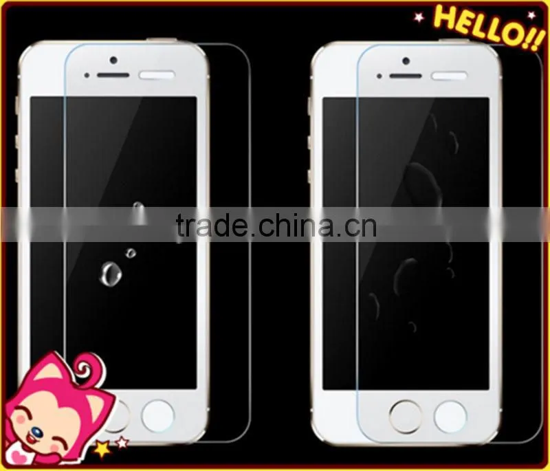 Hot selling Temper glass screen protect for iphone5 screen protector