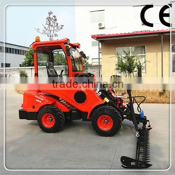 lawn mover for front garden loader