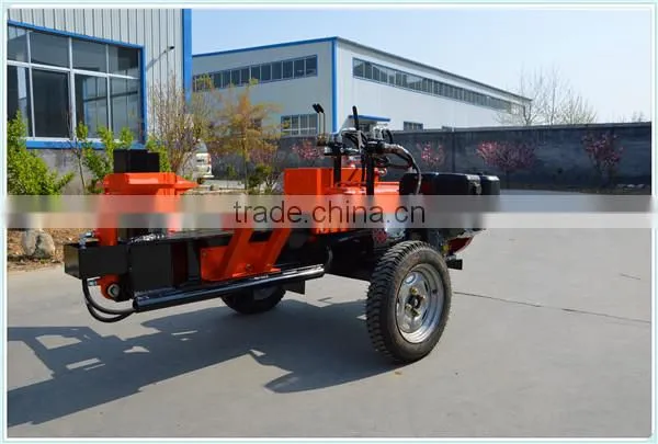 high efficiency log splitting machine wood cutter TS400 log cutting machine for sale