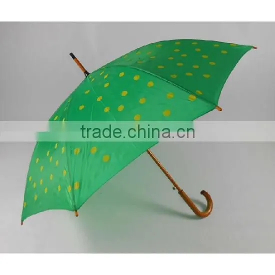 umbrella wood handle wood shaft umbrella