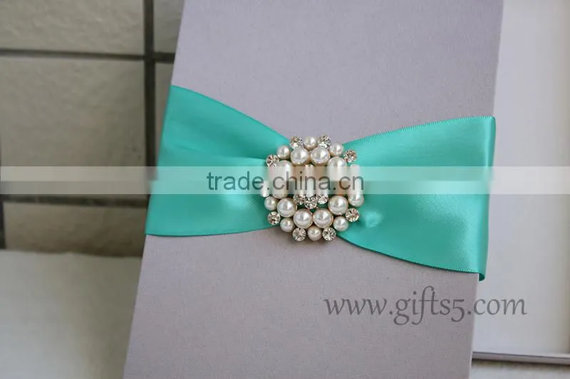 Elegant silk boxes for invitations wholesale