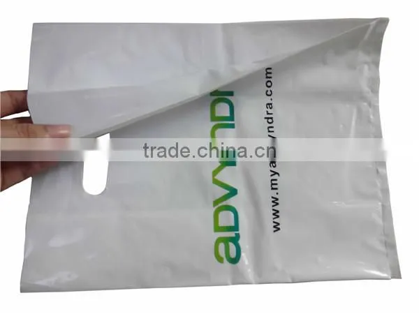 Cheap Custom logo 90 micron plastic bag