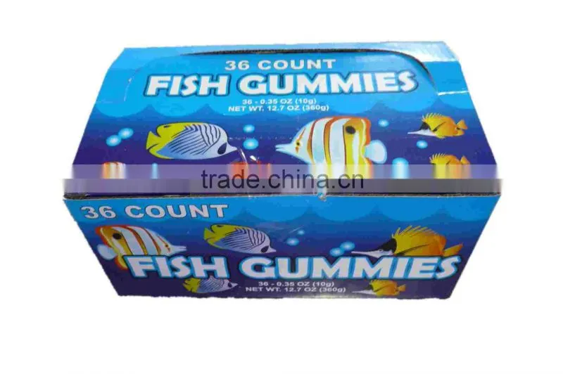 fish gummy(realistic shape,high quality)
