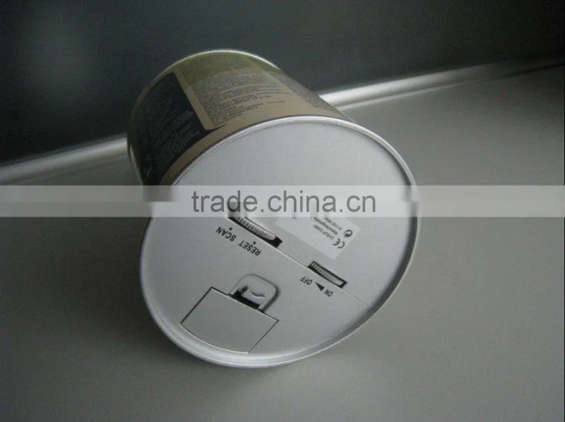 FM can radio with speaker in home