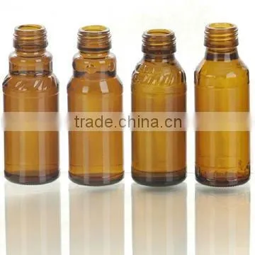 different kinds of amber Glass Bottles