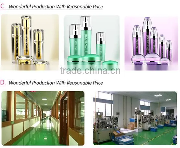 2016 new cosmetic bottle,acrylic cosmetic empty lotion bottles,cosmetic bottle for personal care