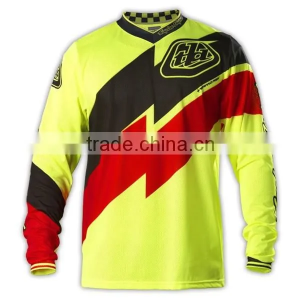 Breathable TLD sport T shirt clothing motorcycle costom motocross jersey