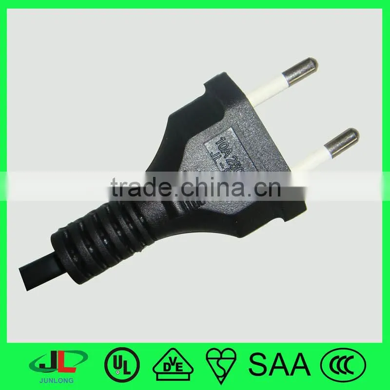 High quality 10A/250V Italy standard electric plug , Italy 2 pin imq power electric plug