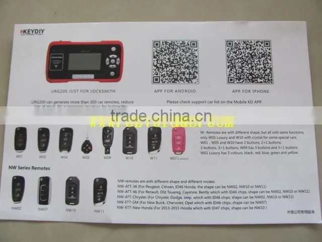 URG200 universal remote generator