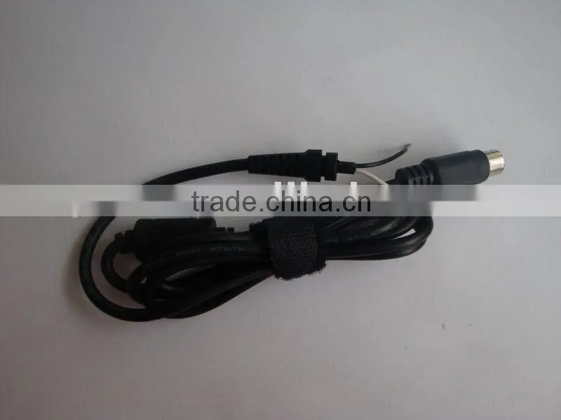 laptop adapter power cable with different dc tip size for selection