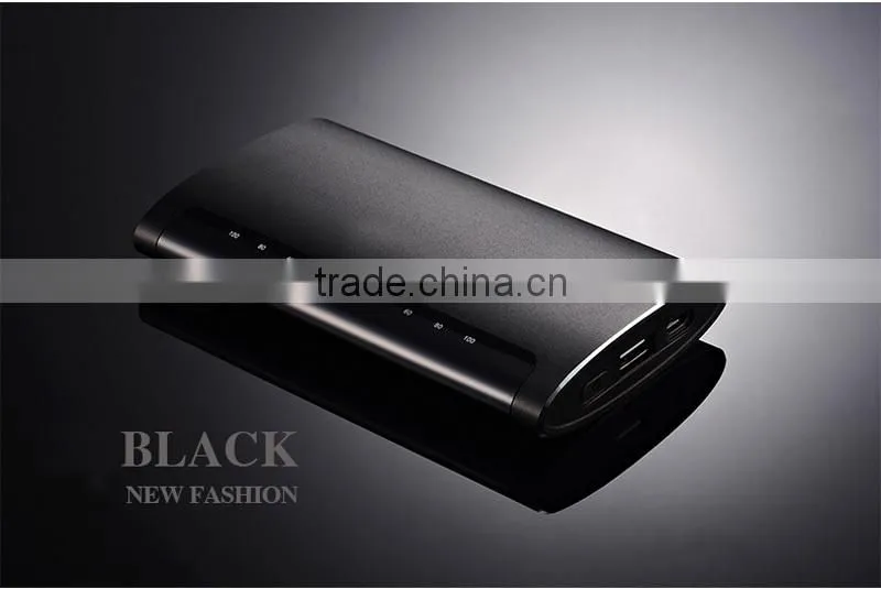 Metal fashion OEM Customized Logo 12000mAh new design power bank External Battery Charger Pack for iPhone, iPad, Samsung,