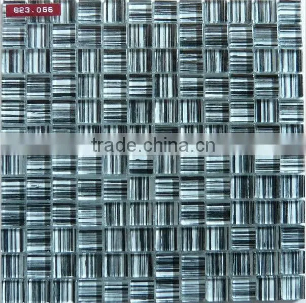 red backsplash tile