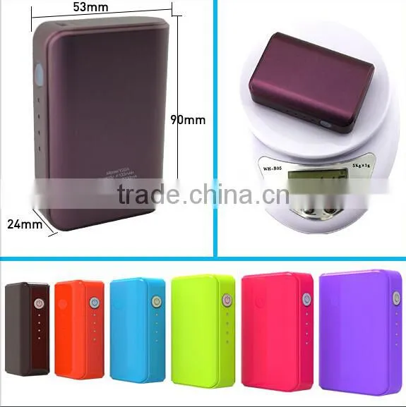 5200mah home charger for mobile phone with brand A 18650 battery inside