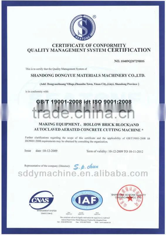 Portable hollow block machine Good price QT4-24
