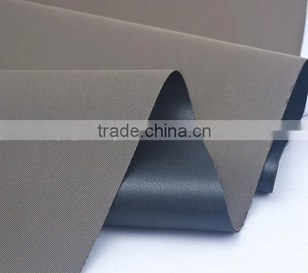 New two colors mixed 100% polyester fabric for luggage