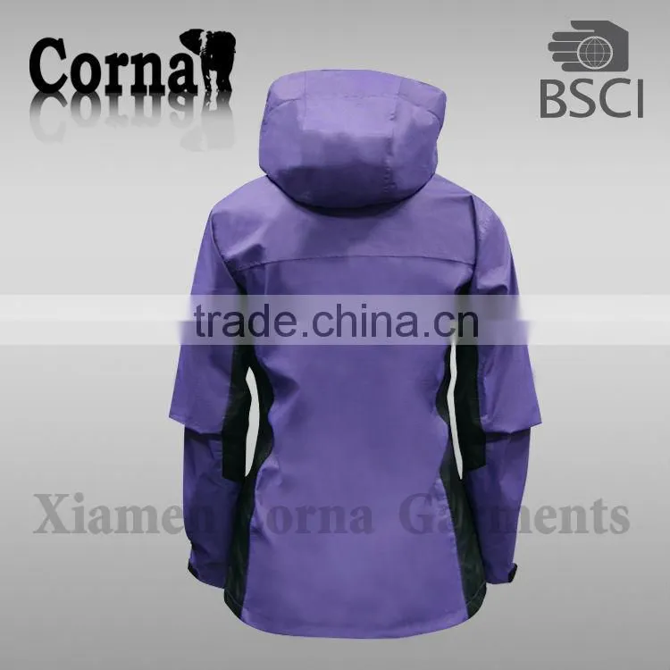 women new design winter fashion outdoor jacket 2016